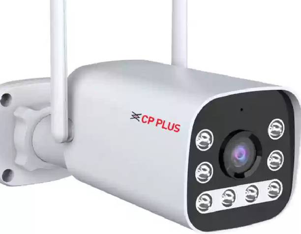 CP PLUS CP-V44G 4G Sim Card with 10400mAh (4 x 2600mAh) In Built Battery 4MP Bullet Security Camera