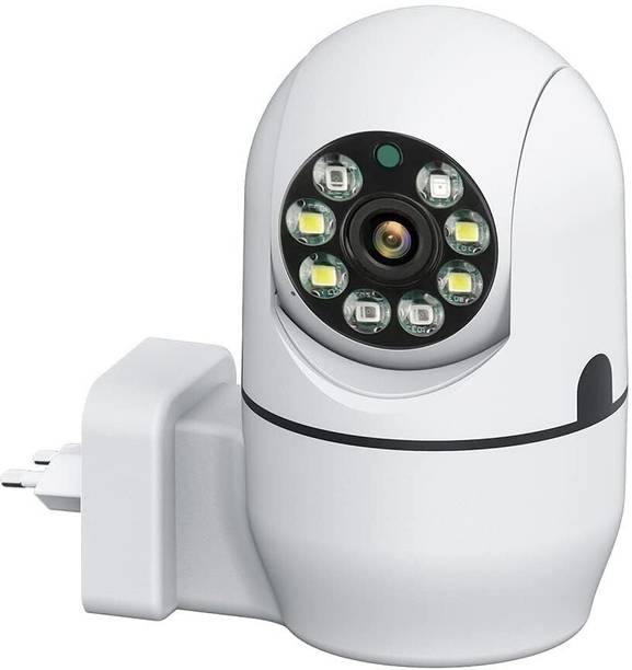 OSHSIZ Wireless WiFi IP Camera, Fish Eye 360 Degree Panoramic Mini Lamp IR CCTV Home Security Camera