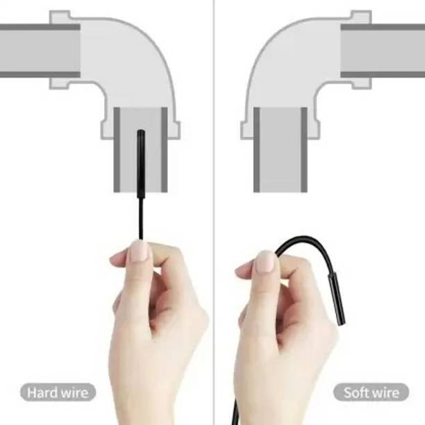 PERAMISYM CCTV EndoMaster 5M Spy Camera USB Endoscopy Inspection Camera with 6 LED Security Camera