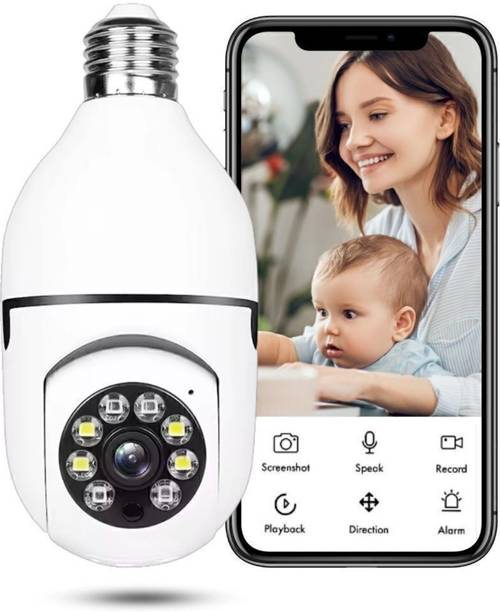 Divine creation 360° Smart Tracking 2MP PTZ Night Vision Weatherproof CCTV Camera C145 Security Camera