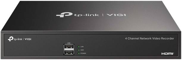 TP-Link VIGI NVR1004H 4K HDMI NVR Channel Network Video Recorder Security Camera