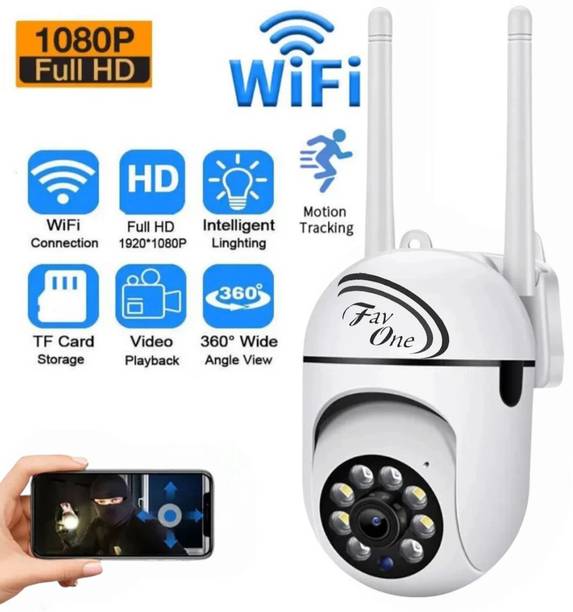 favone 4 mp 10XZOOM HD Wireless Smart Mini PTZ Color Night Vision 1080p Indoor Security Camera
