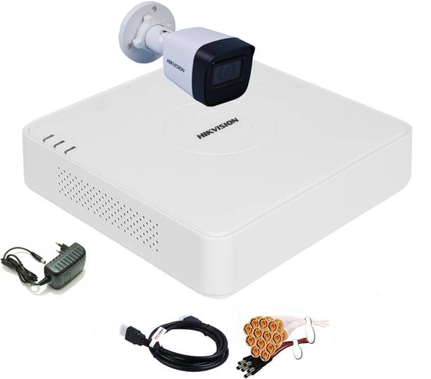 HIKVISION 4 Channel HD DVR 1080P,IP67 2MP Outdoor Camera (1080P),COMBO-64 Security Camera