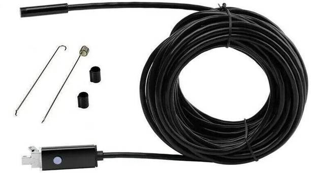 SecureAac USB Borescope 7mm Lens Endoscope with 6LED Lights and 2M Cable Security Camera
