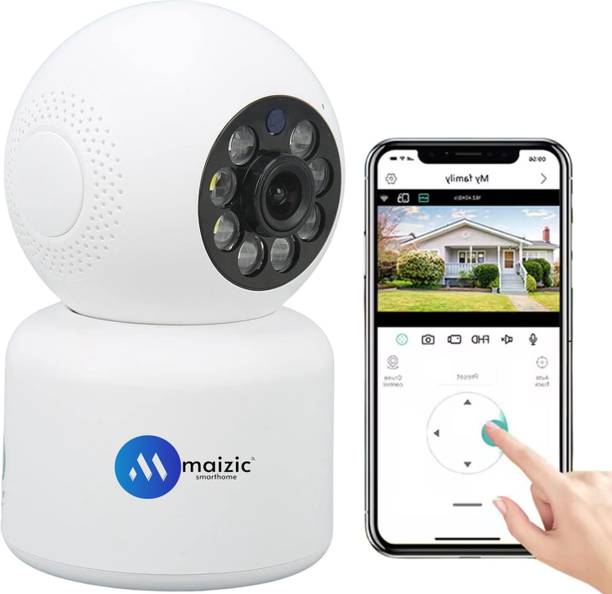 Maizic Smarthome TigerEye 5MP FHD WiFi Indoor CCTV Camera For Home With Color Night Vision Security Camera