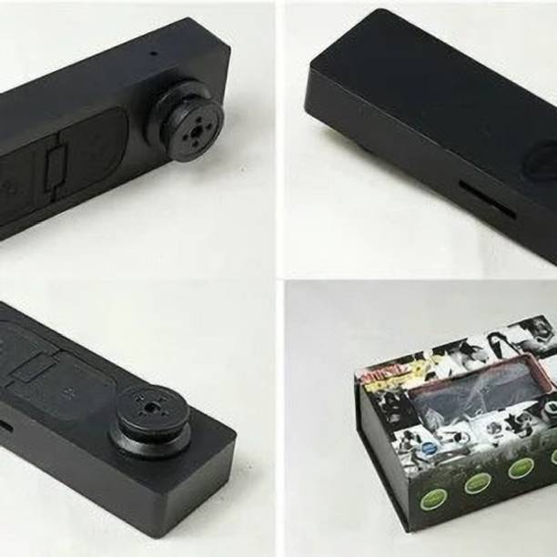 SKY HUB Mini Button Camera HD with Audio Video Capture Model 8 Spy Camera