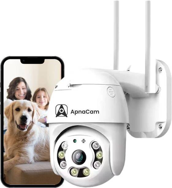 ApnaCam 5MP FHD 360° WiFi Camera 2 Way Audio Color Night Vision Waterproof Outdoor CCTV Security Camera