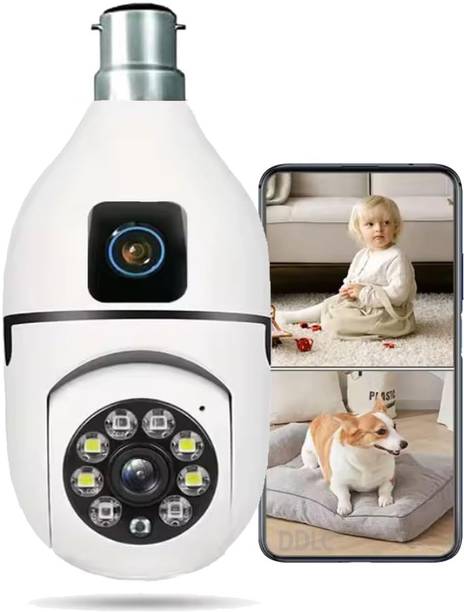 Divine creation HD WiFi Indoor Security Cam with Pan-Tilt View, Night Vision, Motion Alert D332 Security Camera