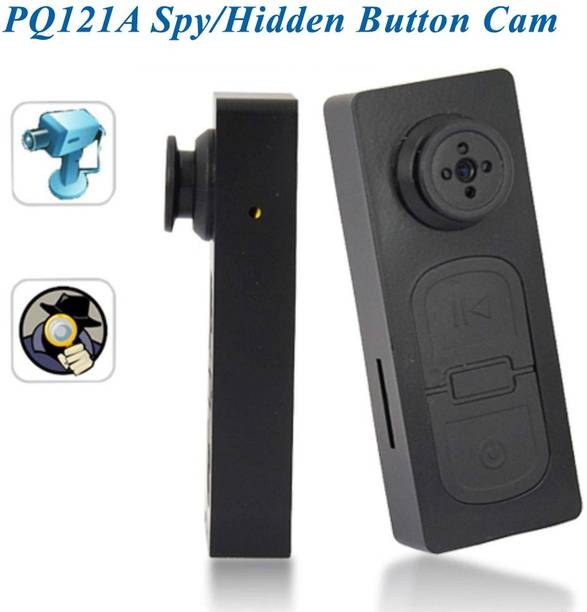 PERAMISYM Spy Button Camera HD – Audio, Video Recording, Motion Detection, 32GB Support Spy Camera