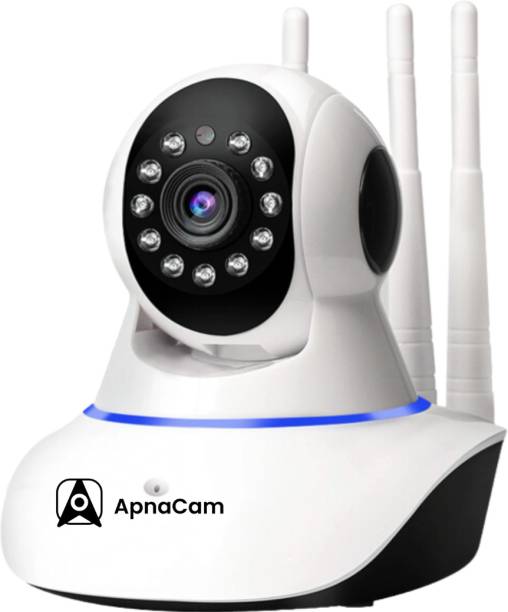 ApnaCam Wireless Triple Antenna Indoor Two-Way Audio Night Vision Motion Alert Live View Security Camera