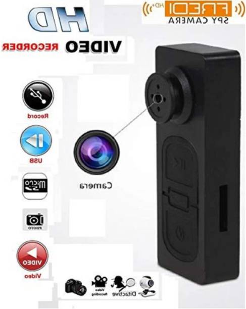 PERAMISYM Smart Spy Button Camera with HD Video Recording and Audio Capture Feature Spy Camera