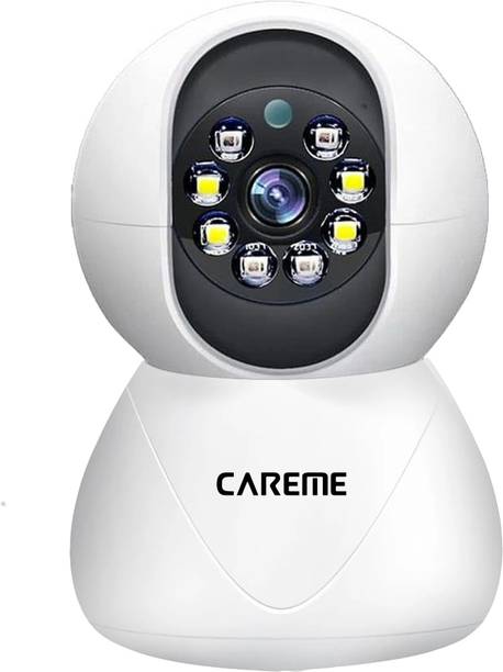 CareME 3MP HD Intelligent Wifi Camera Two Way Talk Indoor Camera Color Night Vision Security Camera