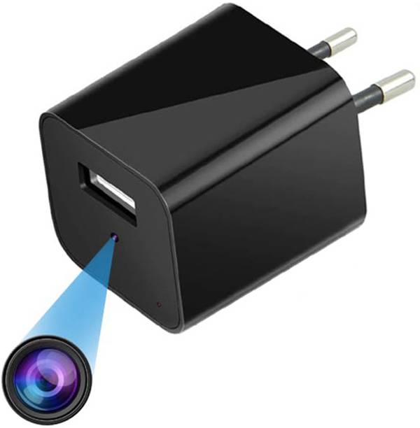 IFITech Mini USB Charger Nanny Spy Camera, Support 128GB SD Card (Not Included) Security Camera