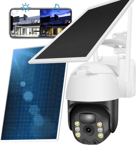 SIOVS CCTV Smart 4G Sim Solar 360°View Camera 1080P 2Way Audio Night Vision 2Way Audio Security Camera