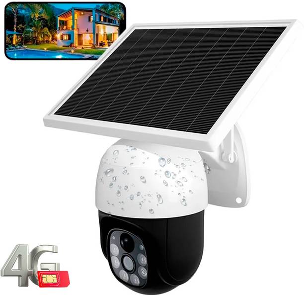 SIOVS CCTV 360° PTZ Smart 4G Sim Pan/Tilt 10X Combined Zoom TwoWay Audio Night Vision Security Camera