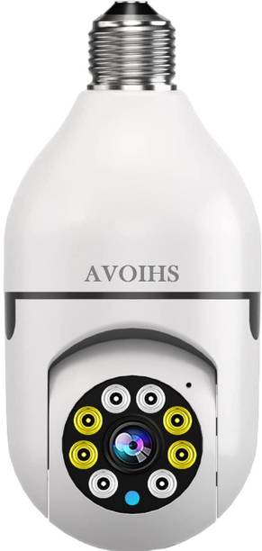 AVOIHS CCTV ptz WiFi Camera 1080p HD Wireless Night Vision TwoWay Audio 360° Live View Security Camera
