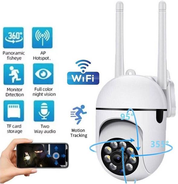 PERAMISYM V380 Pro HD 1080P Night Vision Wireless WiFi IP Camera with 2 Way Audio Security Camera
