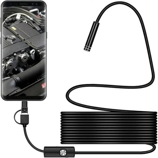 PERAMISYM EndoWatch CCTV Spy Camera USB Flexible Inspection Scope with LED Security Camera