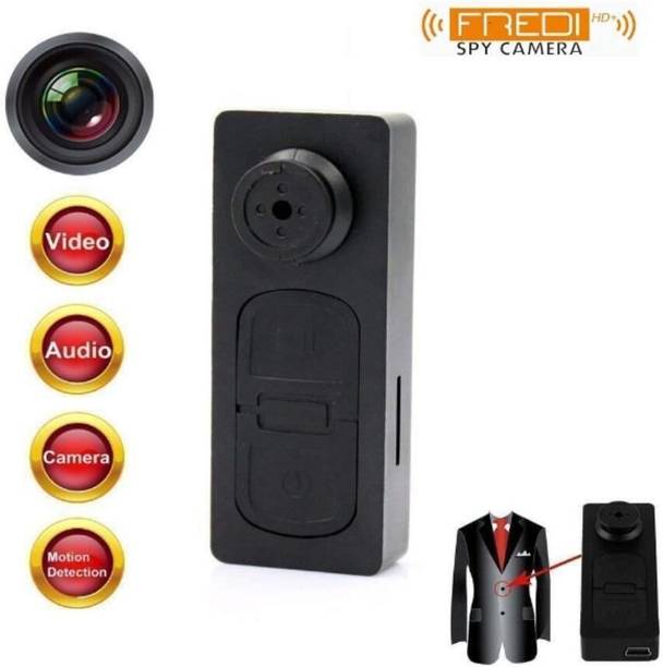 TECUSION spy button cameraSpy Button Camera Hidden 720p Without WIFI Spy Camera