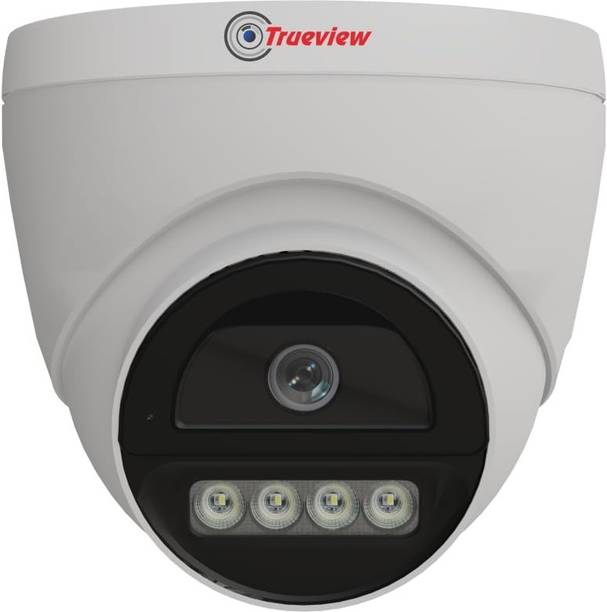 Trueview 2MP Full HD Dome CCTV Camera Dual Light Built-in Mic Color Night Vision Security Camera