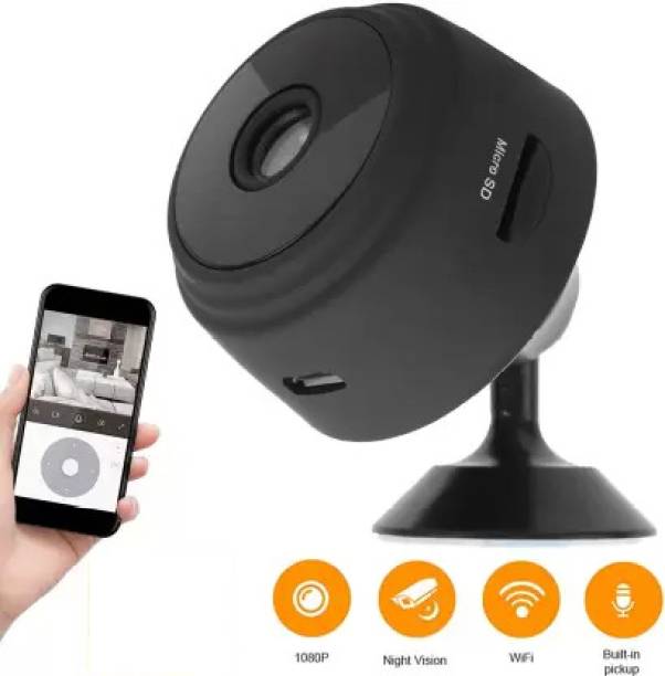 GREENEYE TECHNOLOGY Mini-HD spy camera hidden CCTV cam with wifi connectivity 1080px Total wireless Security Camera
