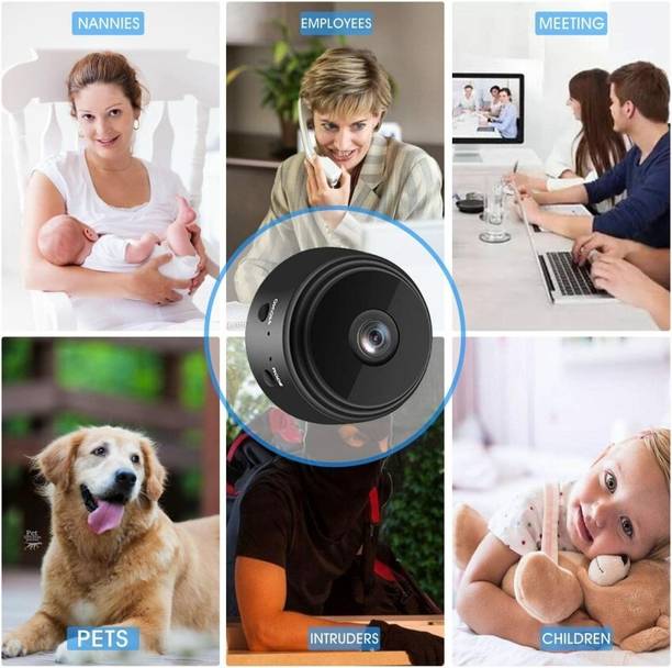 SIFACAM Magnet Nanny Camera for Home Offices Security Security Camera Security Camera