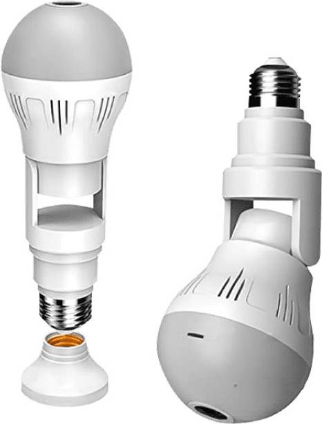 SKY HUB 360 Degree Bulb Hidden Camera WiFi 1080 Panoramic Fish Eye LED Light Spy Cameras Spy Camera