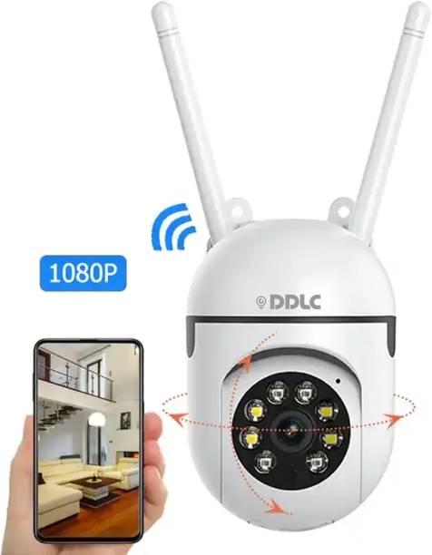 DDLC Full HD Wi-fi Wireless IP CCTV Light Vision Viewing Remote Indoor Bulb 360' PTZ Security Camera