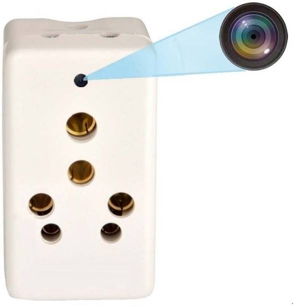SAFETY NET, SPY CAMERA 1080P Full Hd WiFi Multi Plug Camera With Audio Video Recorder No Battery Backup Security Camera