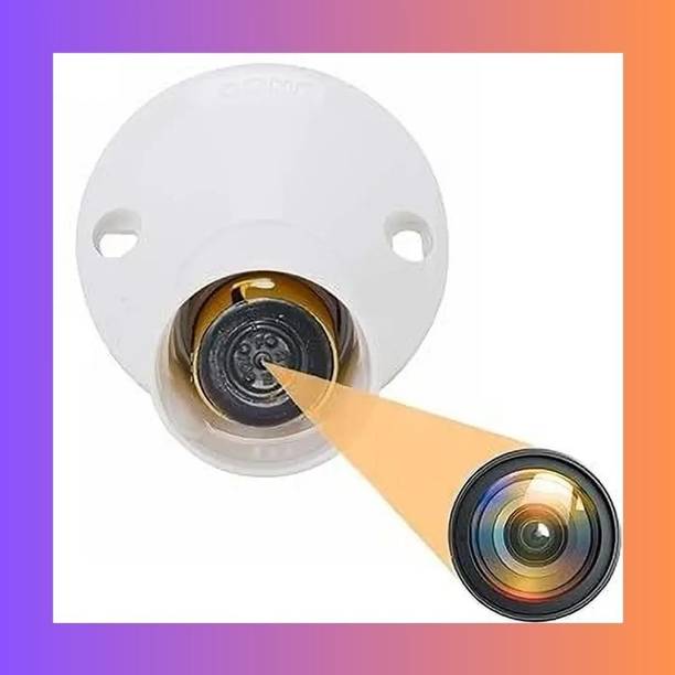 SKY HUB 4K HD WiFi CCTV Bulb Camera with Mobile App Control for Smart Office Monitoring Security Camera