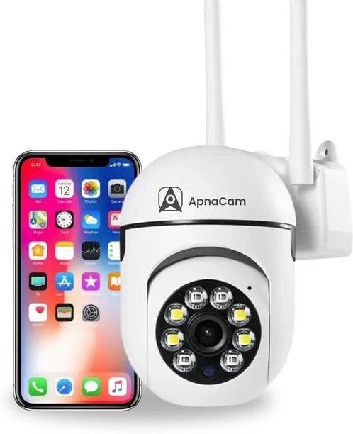 ApnaCam 5MP FHD WiFi Indoor Mini Fox PTZ Motion Detection 2-Way talk Security Camera
