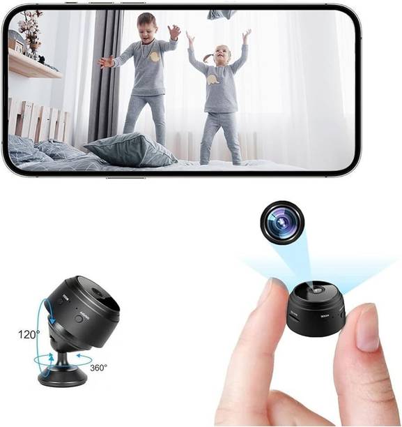 DENVY Indoor Wireless Spy Camera with Magnetic Mount & Motion Detection Security Camera
