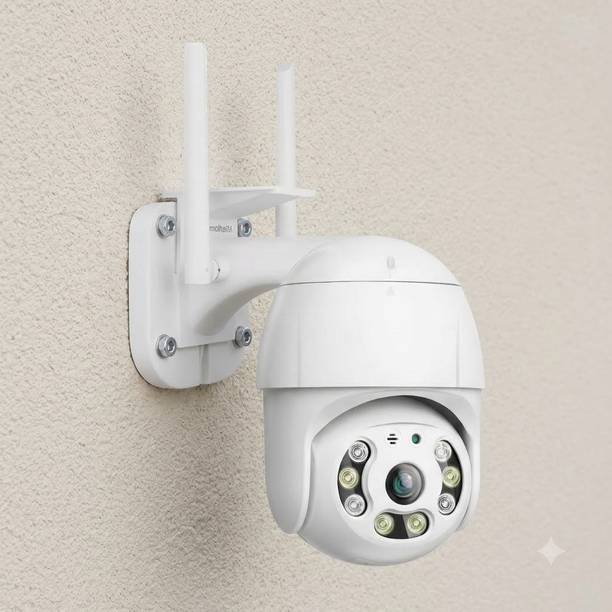 VisionCam 4MP WiFi PTZ Camera with Smart AI Motion Detection, 360° Rotation Security Camera