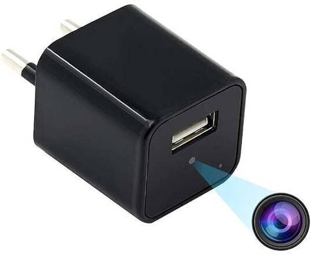 Safetynet 1080P USB Charger Hidden Camera with Audio Video Recording for Indoor Outdoor Security Camera