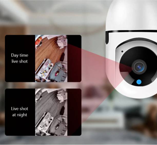 YAROH CAME22-RA173-Bulb Camera Indoor HD CCTV Wireless Camera | Security Camera Security Camera