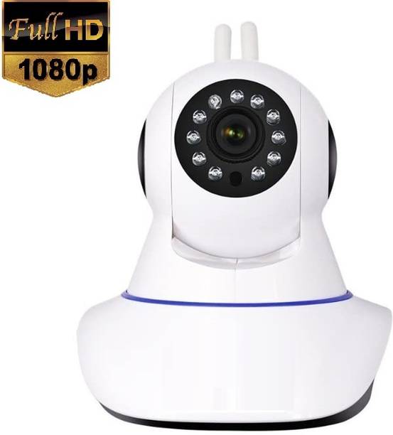 Bzrqx CCTV IP Wireless PTZ Camera 1080P WiFi Night Vision 360°Live View TwoWay Audio Security Camera