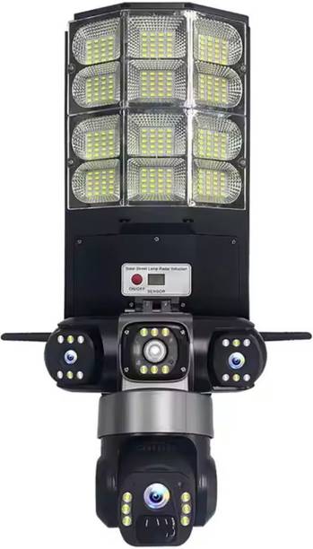 OneXsale 12+12+12MP HD Smart 5G Sim Solar Powered 360°View 3 Lens Color Night Vision Security Camera