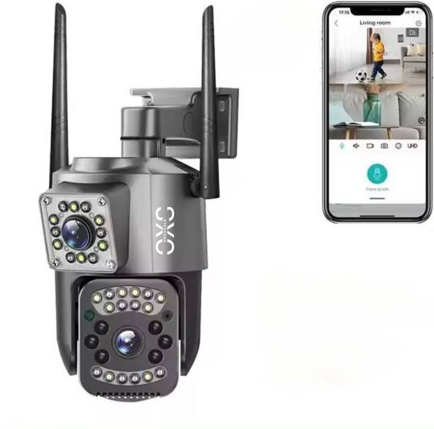 OneXsale 8+8MP WIFI Dual Lens 360 View Motion Alert Night Vision Waterproof Outdoor CCTV Security Camera