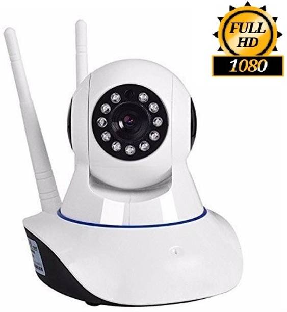 Bzrqx Wi-Fi CCTV Camera for Home with Recording, Night Vision 360 Degree Two Way Audio Security Camera