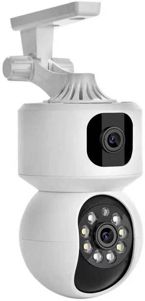 Grousale 5+5 MP UHD Wifi Indoor Dual Lens/Screen Bullet+PTZ Security Camera Security Camera