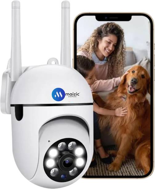 Maizic Smarthome 4 MP FHD WiFi Indoor Mini Fox CCTV Camera For Home with Color Night Vision Security Camera