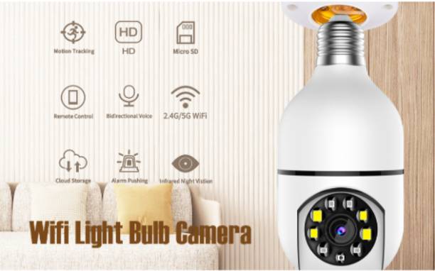YAROH CD-Bulb Camera Indoor HD CCTV Wireless Camera | Security Camera Security Camera