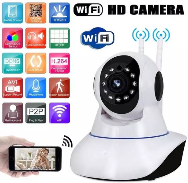 chora Wireless WiFi 2MP Full HD 1080p Waterproof Indoor and Outdoor Security Camera Security Camera
