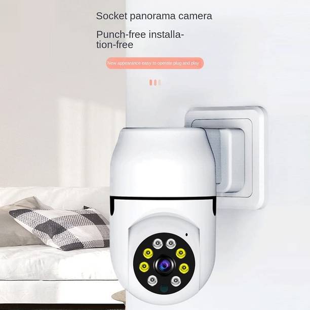 OSHSIZ Plug 360° Home Office WiFi Camera Outdoor PTZ CCTV | 1080P Full HD Security Camera