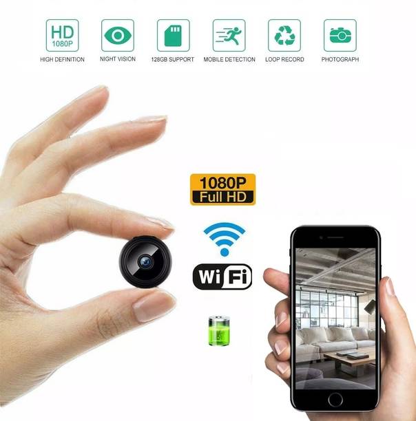 SROPX Baby Monitor MINI CAMERA | Smart Wireless Spy Cam | Full HD WiFi Spy Camera