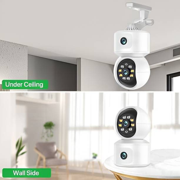 Orantech Security camera 5+5 MP HD WIFI Dual Lens/Screen Bullet+PTZ Indoor Security Camera
