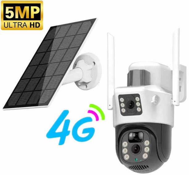SROPX AI Smart 4G Security Camera – Solar Charging, Motion Alerts & PTZ Control Security Camera