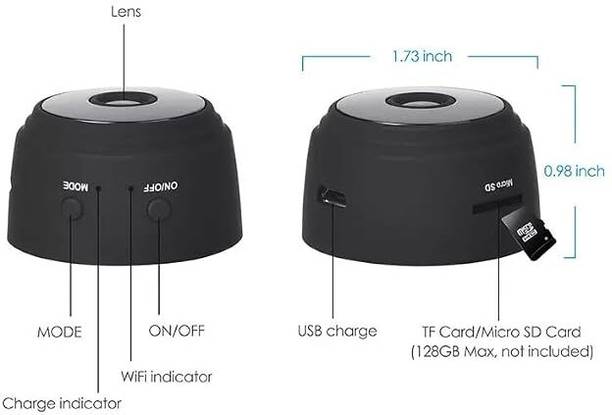 Boom Mini Wireless Security Camera – 1080p Security Camera