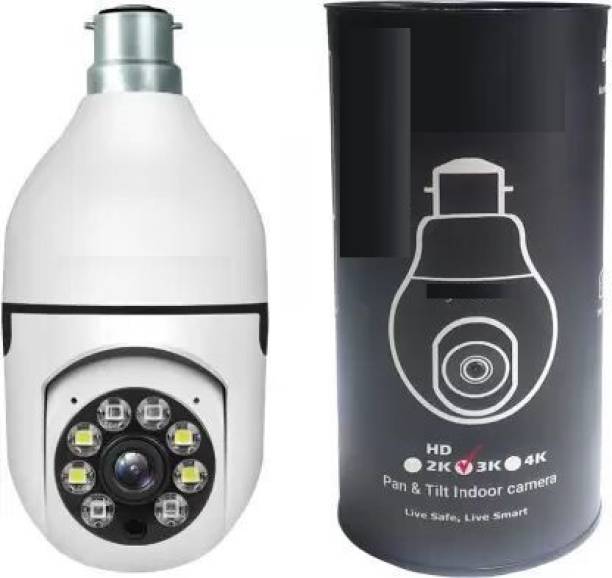 GREENEYE TECHNOLOGY CCTV Camera Wireless Bulb Shape Indoor 360° Spy cctv camera indoor 360 wifi Spy Camera