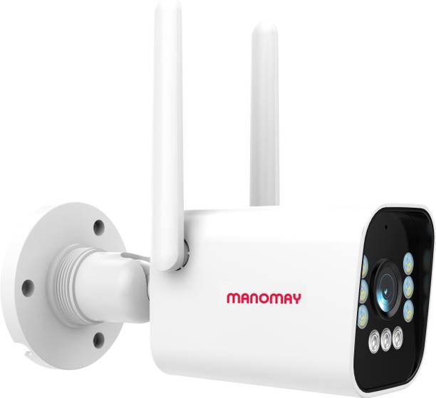 Manomay Bullet WiFi CCTV | Outdoor Smart | 3MP HD | BIS STQC Certified Smart Security Camera